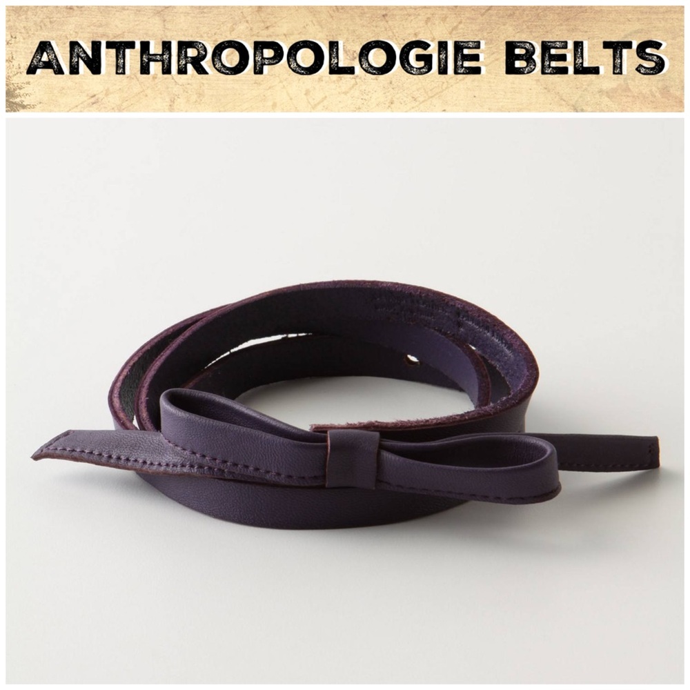 Anthro “Soft Bow Belt” by Lucky Penny
